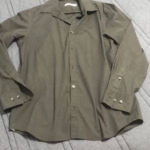 Black mens dress shirt